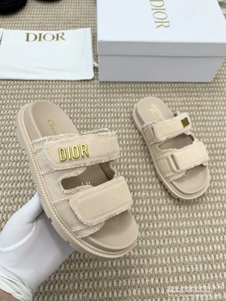 Sandales Dior Beige