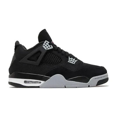 Jordan 4 Retro 'Black Canvas'