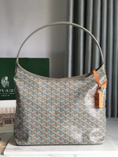 Goyard hobo bohème marron-bleu