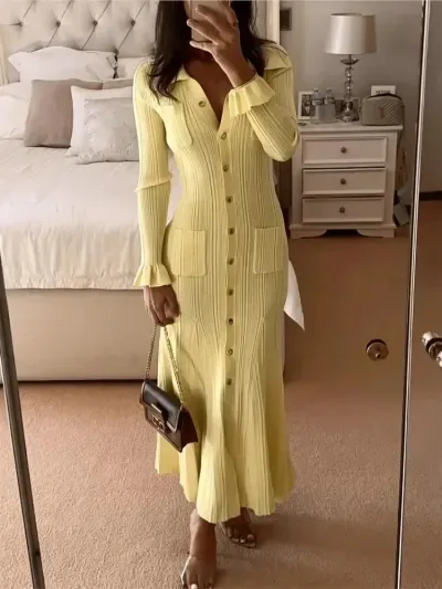 Robe élégante en maille Sandro