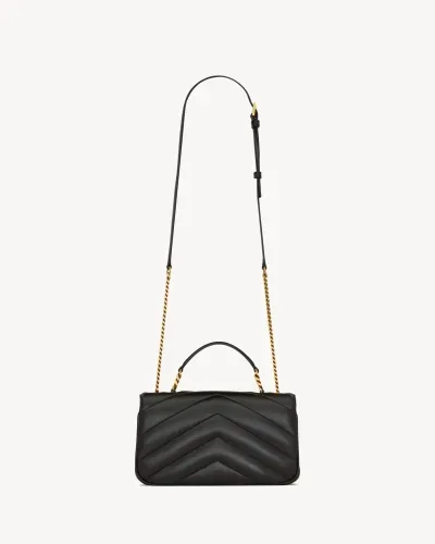 Loulou Top Handle en Cuir Matelassé
