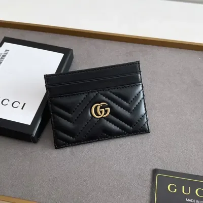 Portefeuille porte-cartes Gucci GG Lady