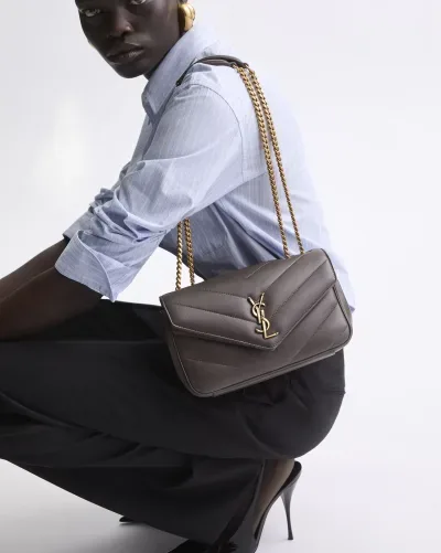 Loulou Small en Cuir Matelassé