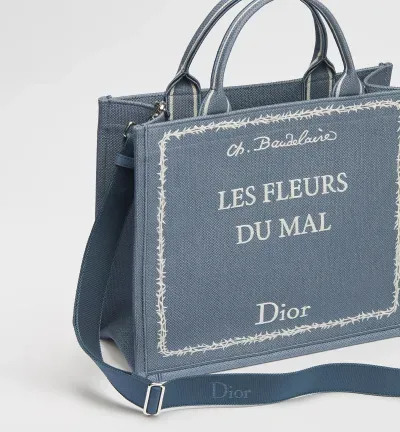 Sac Dior Book Tote Medium à bandoulière
