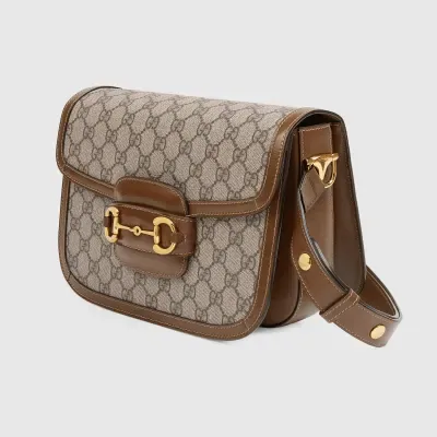 Sac à épaule Gucci Horsebit 1955 moyen format