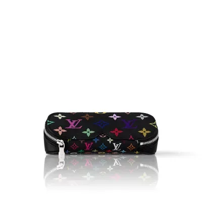 Pochette à lunettes de soleil Louis Vuitton LV x TM Monogram Multicolore
