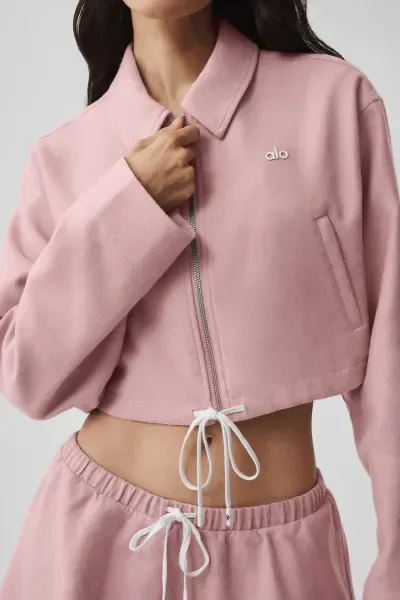 Veste courte à fermeture éclair intégrale préférée des fans