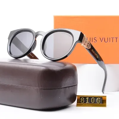Lunettes de soleil rondes Louis Vuitton