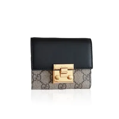 Portefeuille Gucci Padlock à trois volets