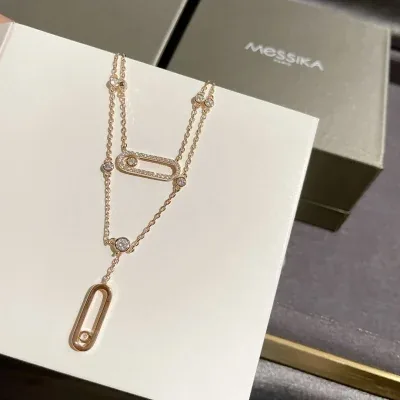Colliers Messika sertis de diamants