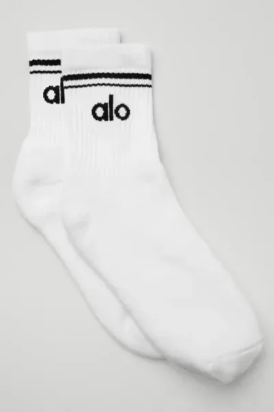 ALO Chaussettes Mi-Hautes Unisexes Throwback