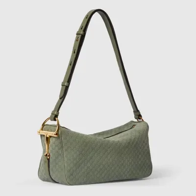 Sac à épaule Gucci Half Horsebit moyen format