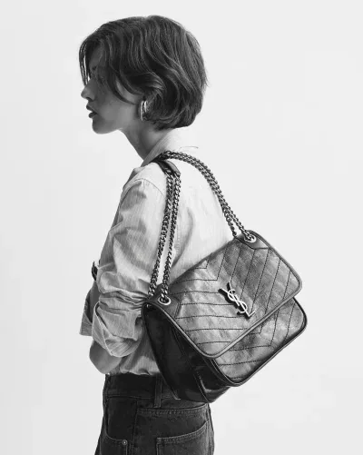 Niki Medium en Cuir Vintage
