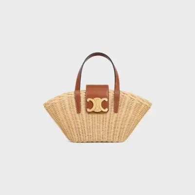 C­eli­ne - Classic Panier Teen Couffin Wicker Natural