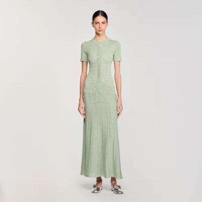 Robe vert menthe Sandro