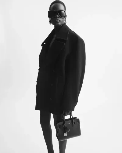 Sac de Jour en Cuir Lisse - Nano