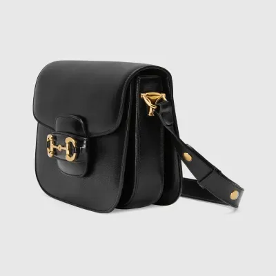 Sac à épaule Gucci Horsebit 1955 moyen format