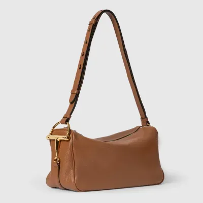 Sac à épaule Gucci Half Horsebit moyen format
