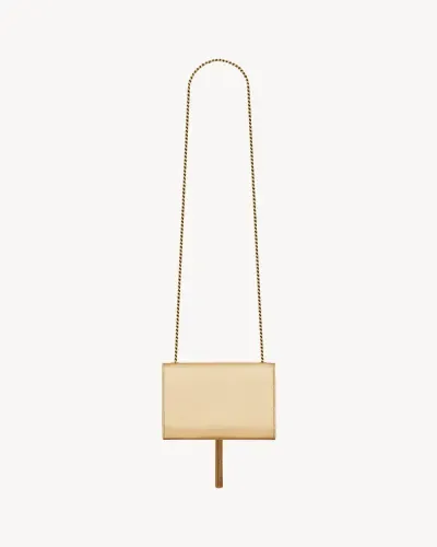 Kate Tassel Small en Cuir Métallisé