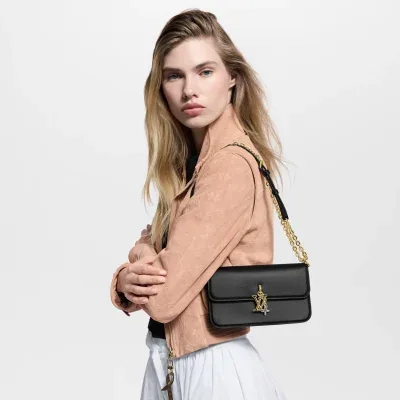 Portefeuille chaîne LV Bloom