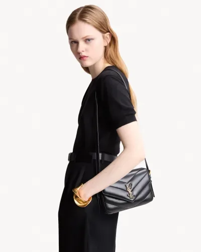 Loulou Toy Crossbody en Cuir Matelassé