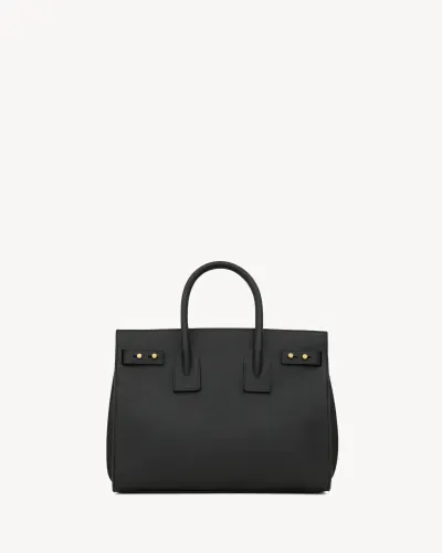 Sac de Jour Souple en Cuir Grainé - Small