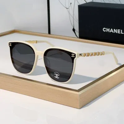 Lunettes de soleil Chanel Style Tempérament Qualité supérieure