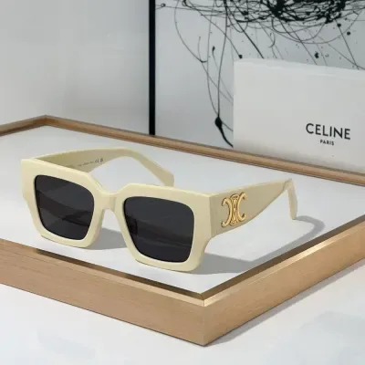 Lunettes de soleil Céline avec empiècements miroir sur les branches, qualité supérieure