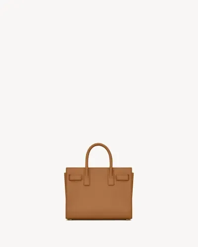 Sac de Jour en Cuir Grainé - Nano