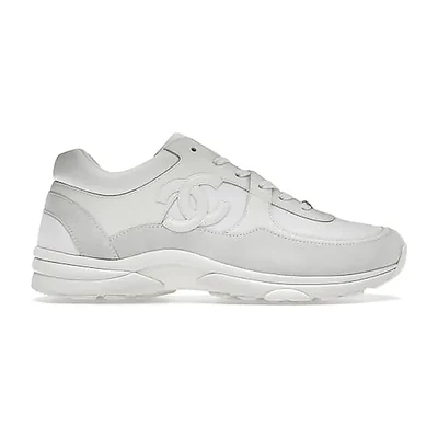 Chanel CC Daim Blanc