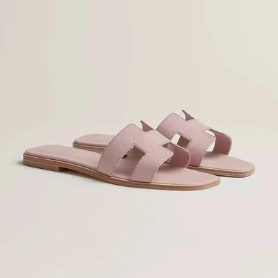 Hermès Sandales Oran - Porcelaine rose