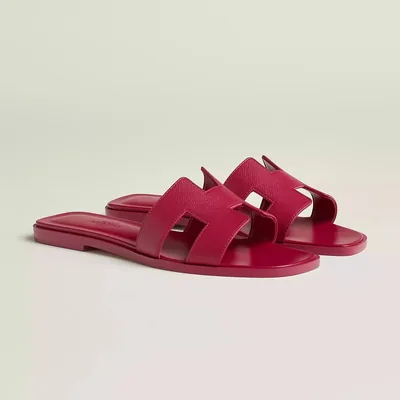 Hermès Sandales Oran - Rose Magenta