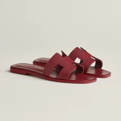 Hermès Sandales Oran - Red H