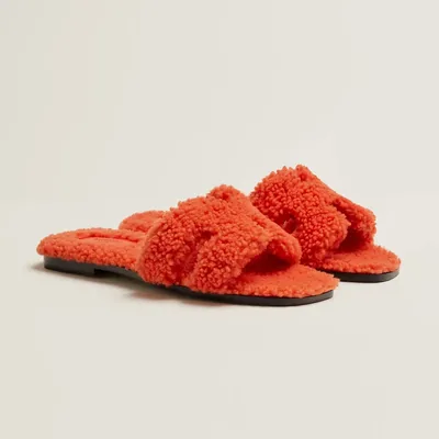Hermès Sandales Oran - Orange