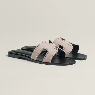 Hermès Sandales Oran - Porcelaine rose
