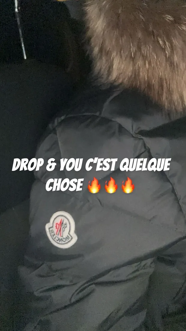 Photo de commande et retour partagé par un client DROP&YOU